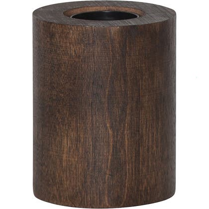 Lampfot Trä Brun 100 mm