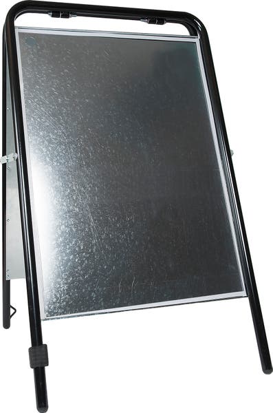 Gatuställ Sign 50 x 70 cm svart