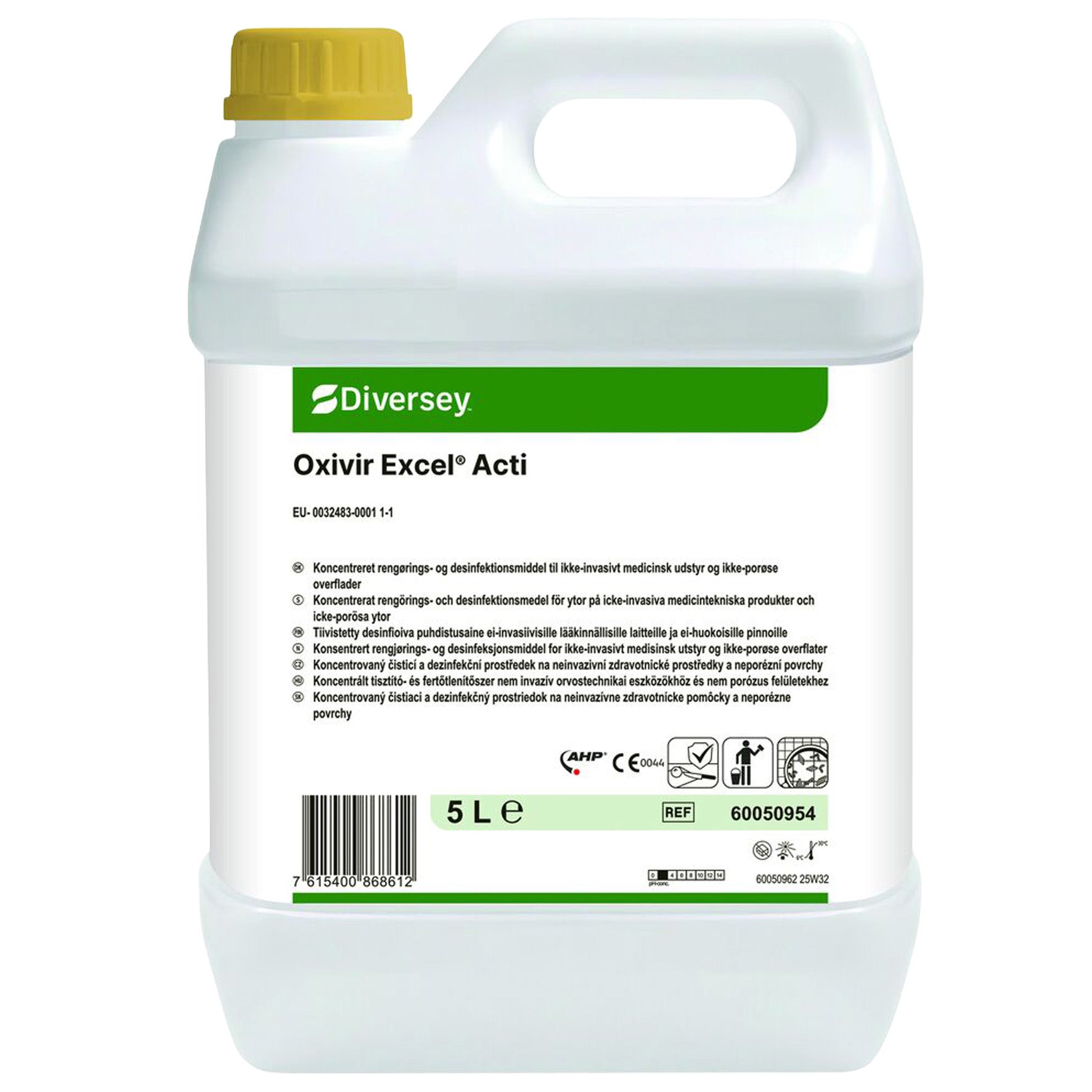 Rengörings- & Desinfektionsmedel OXIVIR Excel 5 liter