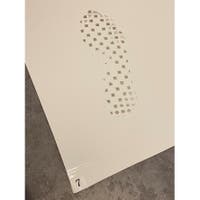 Klibbmatta 450 x 1150 mm vit 30 st/fp