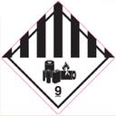 Farligt gods-etiketter Miscellaneous/Batteries 250 st/rulle