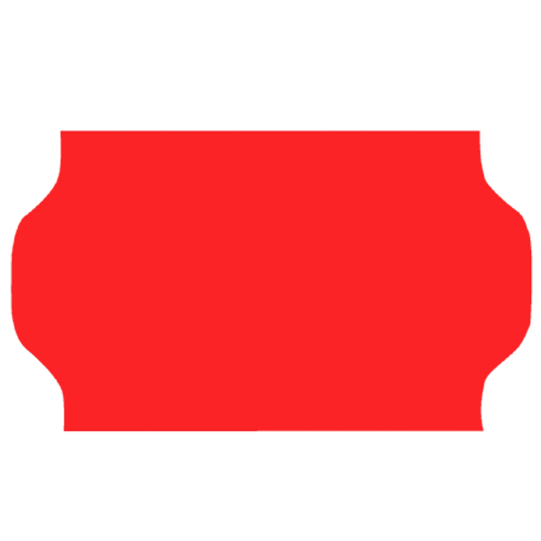 Prismärkningsetikett 32x19 mm G2 röd 5 rullar