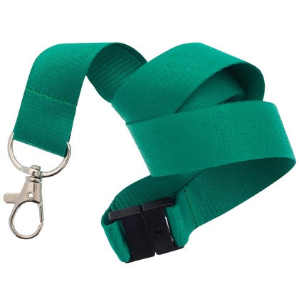 Nyckelband karbinkrok grön