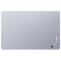 Glastavla matt rundade hörn 100x150 cm chilly lake