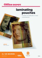 Lamineringsfickor A4 125 mikron 100 st/fp