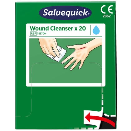 Sårtvättare Salvequick  20 st/ask