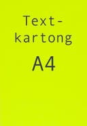Kartong A4 fluor gul 25 st/fp