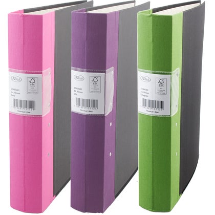 Gaffelpärm trärygg A4 Trend