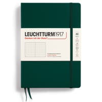 Anteckningsbok A5 dot Forest green