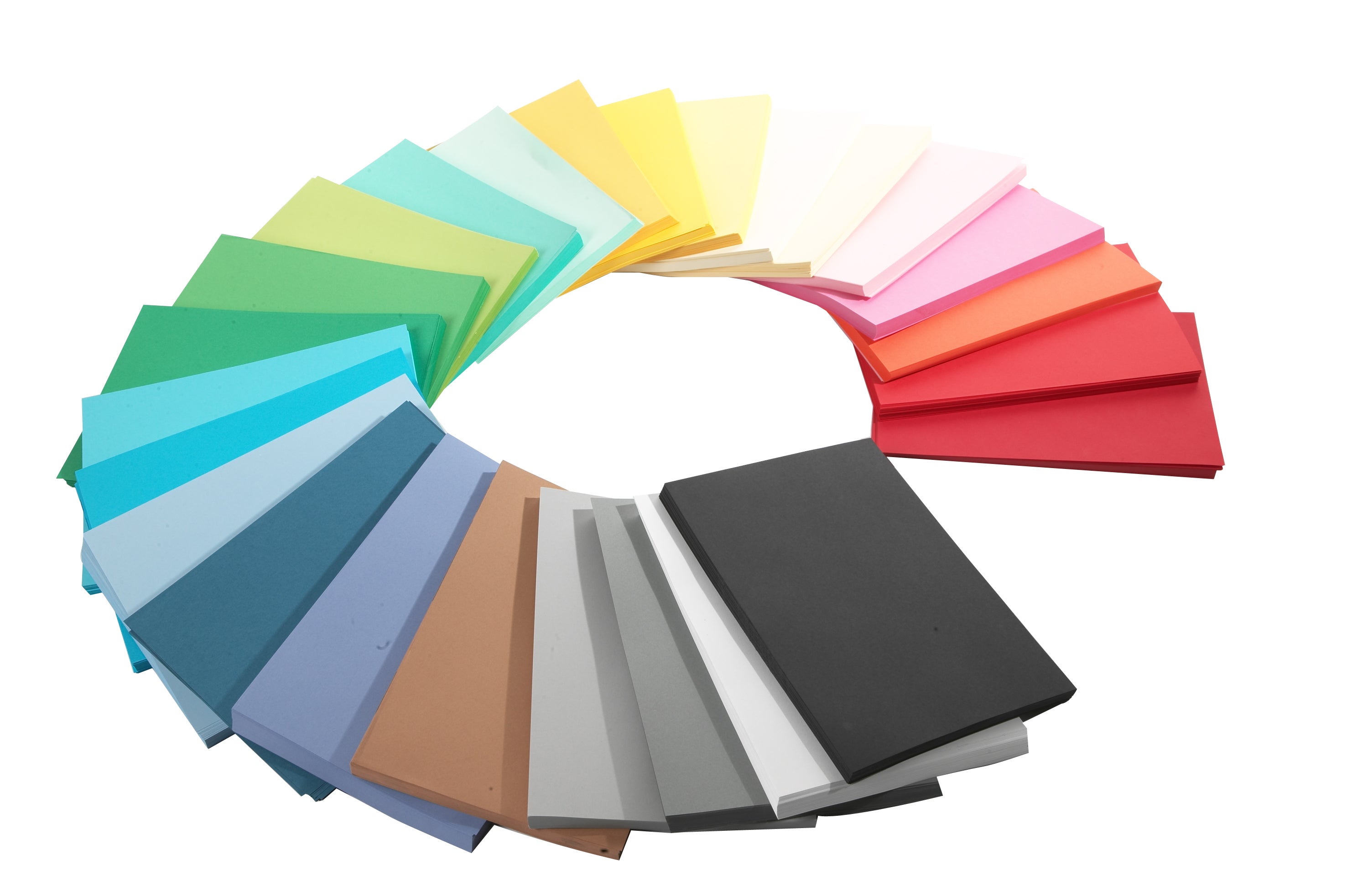Reklamkartong 300g A4 sorterade färger 250/fp