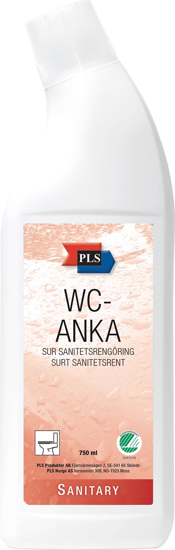 Toalettreng. WC-anka PLS 750 m
