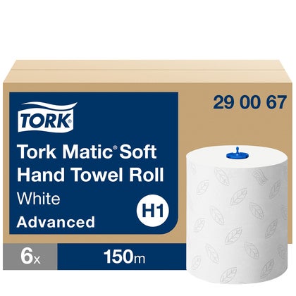 Handduk Tork Matic® Mjuk Advanced H1 6 rullar/krt