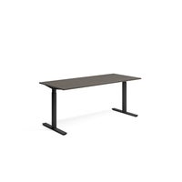 Skrivbord 1800 x 800 mm Mörk ask/Svart