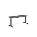 Skrivbord 1800 x 800 mm Mörk ask/Svart