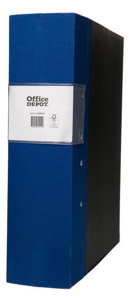 Gaffelpärm Trärygg A4 Extra bred 80mm