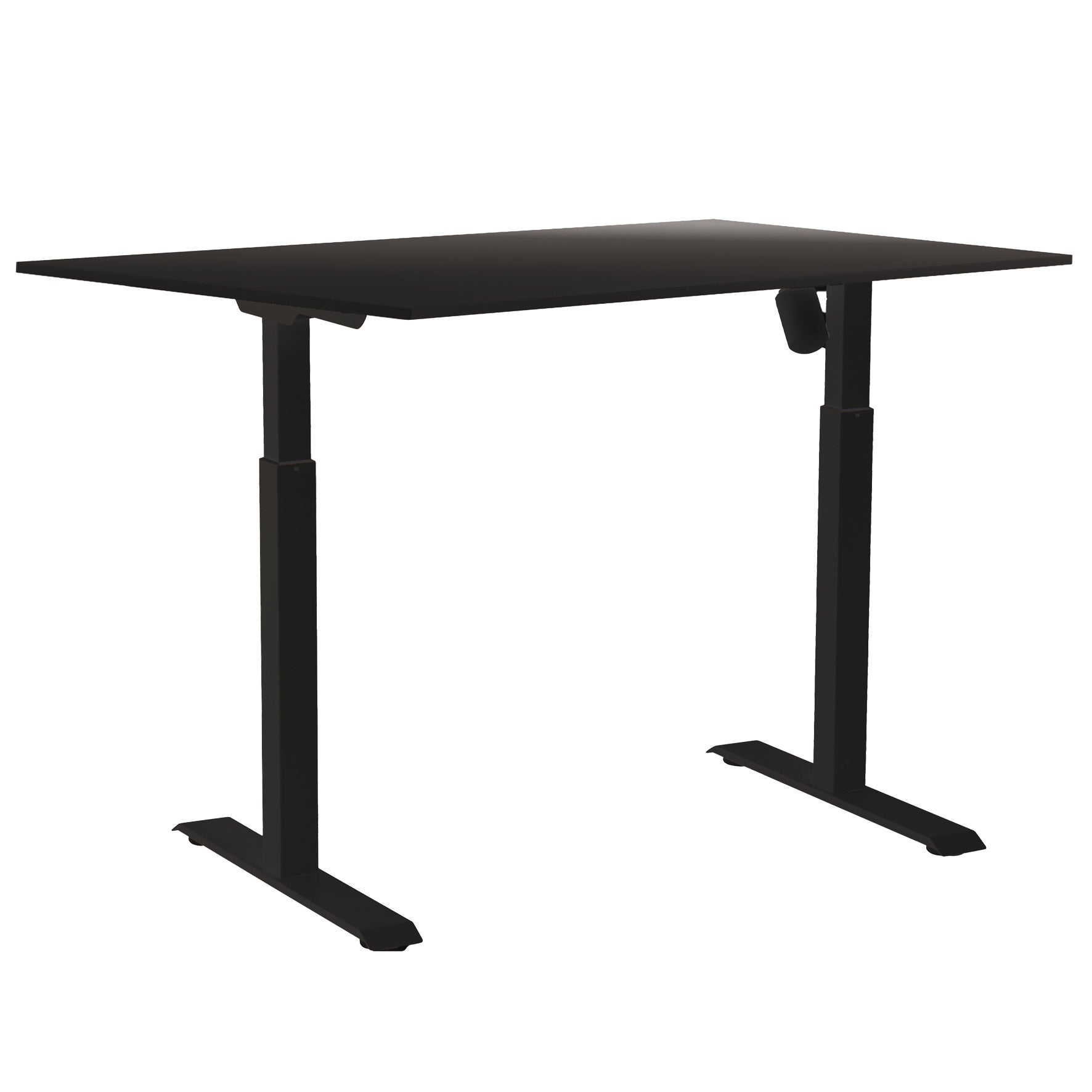 Skrivbord el Easydesk Adapt I 160x80 cm svart