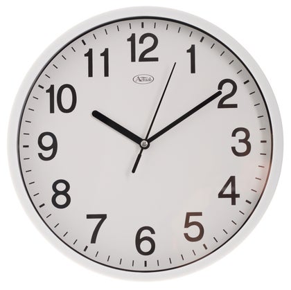 Väggklocka Ø 22,5 cm Vit