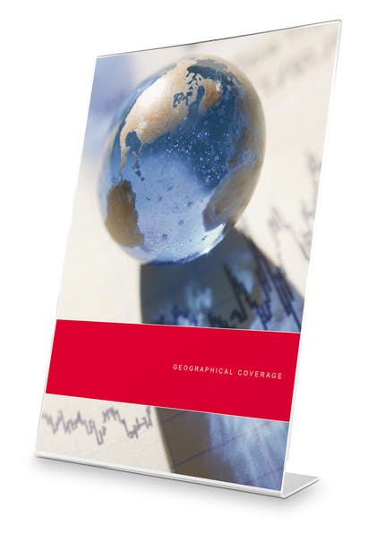 Skyltställ Office Depot L-fot