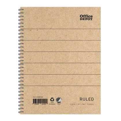 Kollegieblock Recycle A5 linjerad