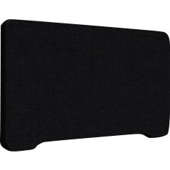 Bordsskärm Edge 1400 x 400 mm svart