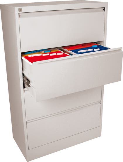 Hängmappsskåp A4 Flanköppnat