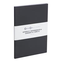 Anteckningsbok Bigso A4 olinjerad grå 2/fp