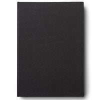 Anteckningsbok Tyg A5 Linjerad Svart