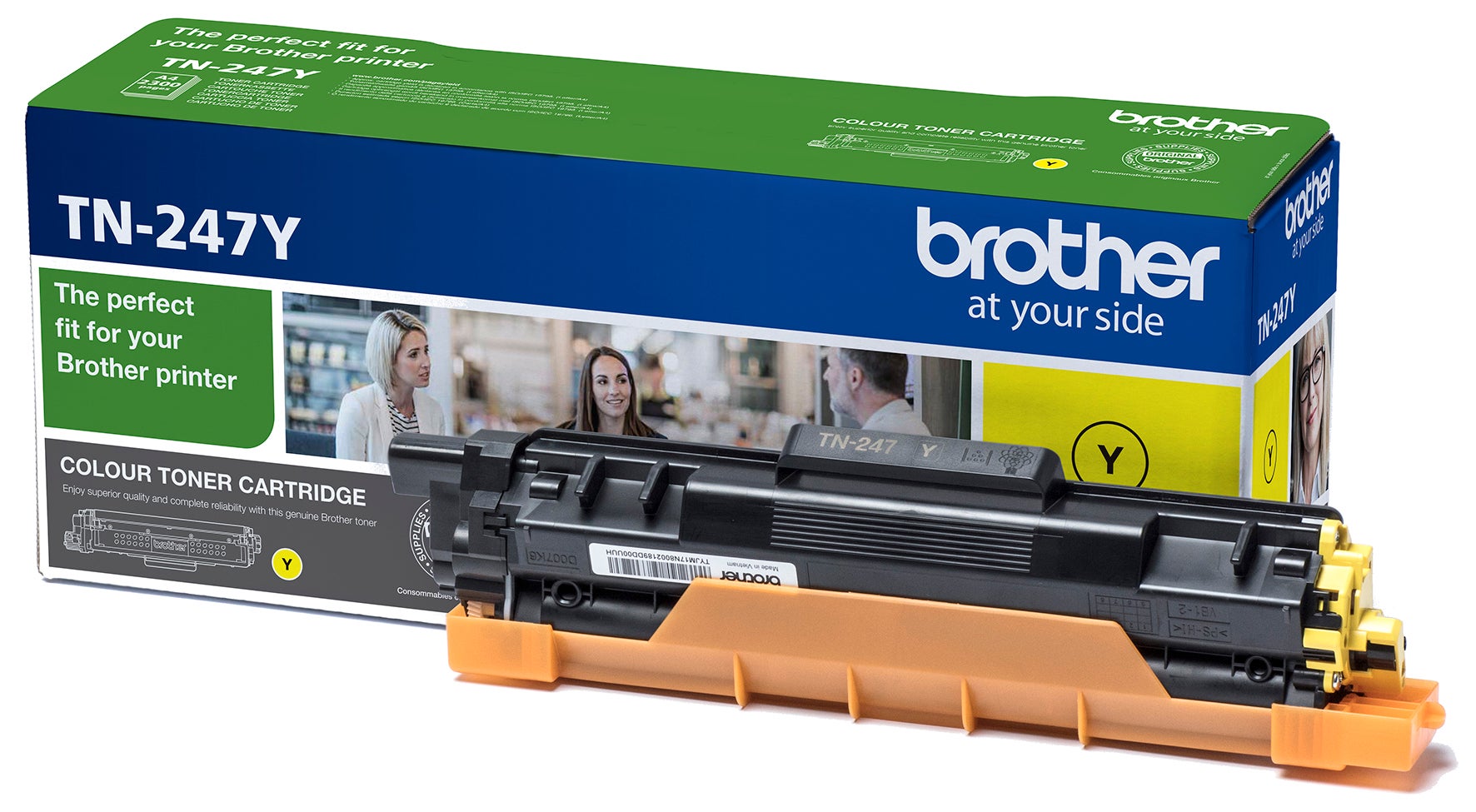 Toner Brother TN247Y 2,3k gul