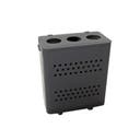 Avfallstunna Patrik grå 3 hål