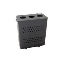 Avfallstunna Patrik grå 3 hål