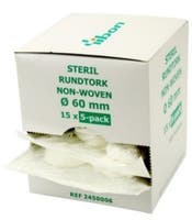 Rundtork ø40mm steril 15x5/fp