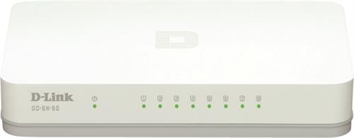 Switch D-link 8-Port Gigabit Easy Desktop Vit