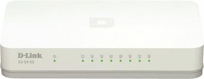 Switch D-link 8-Port Gigabit Easy Desktop Vit