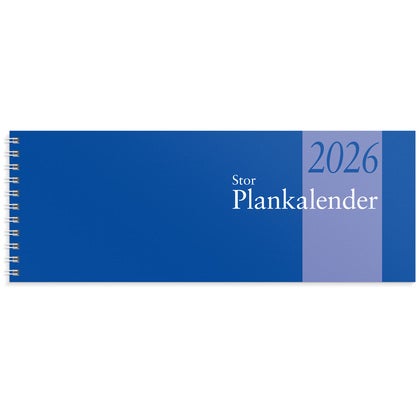 Plankalender stor 2026