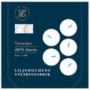 Värmeljus 100% stearin 5,5 h 100-pack