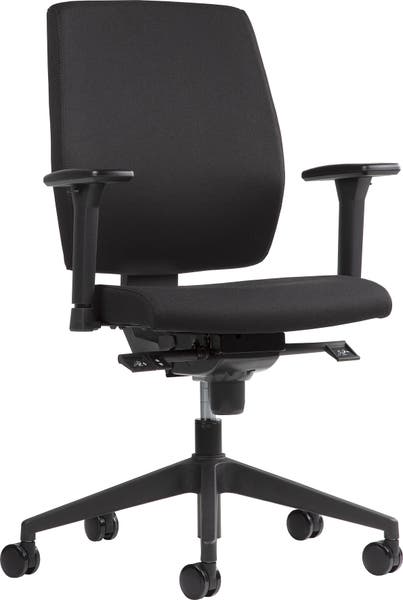 Kontorsstol Lyon svart