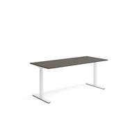 Skrivbord 1800 x 800 mm Mörk ask/Vit