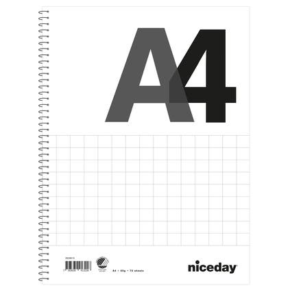 Kollegieblock Niceday 60g 70blad rutat