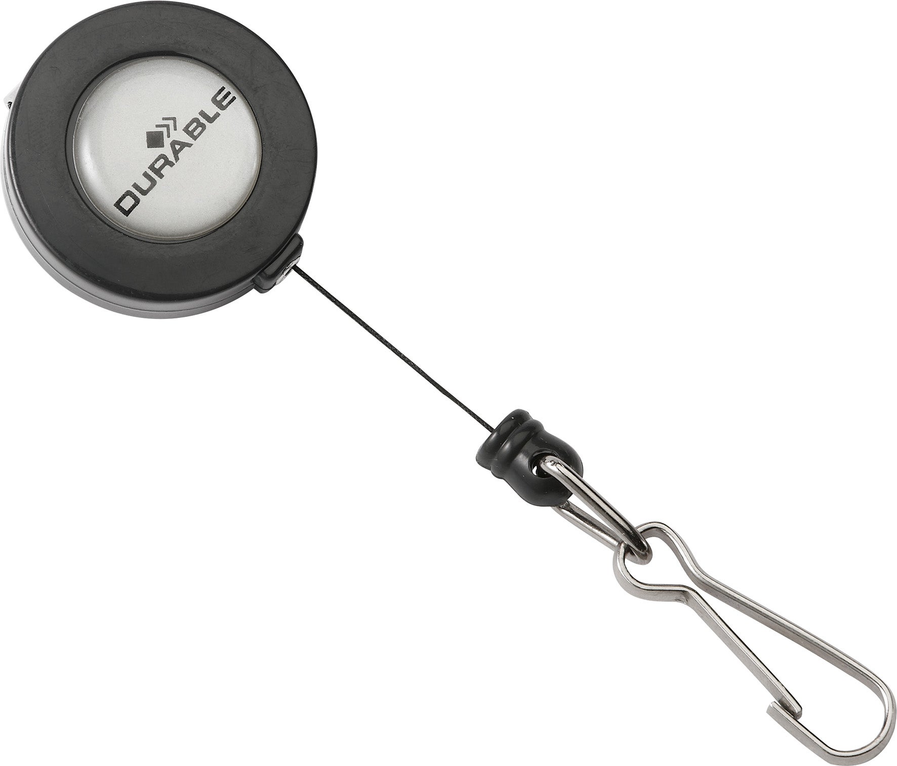 Utdragbar jojo med hake mörkgrå 10 st/fp