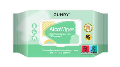 Desinficerande våtservetter 75% 50 st/fp