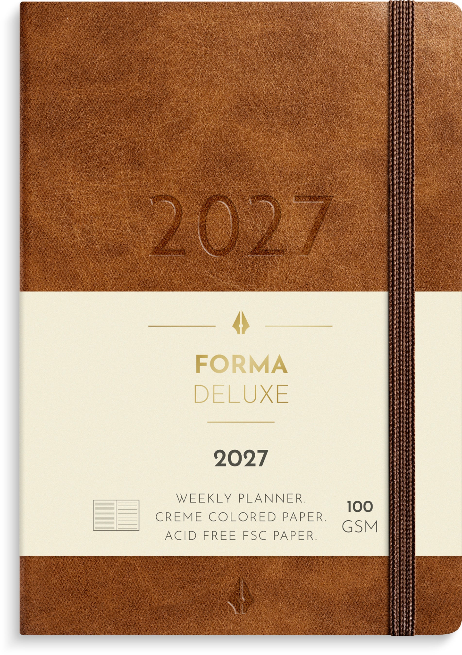 Liten Veckokalender Forma Deluxe 2027 Burde