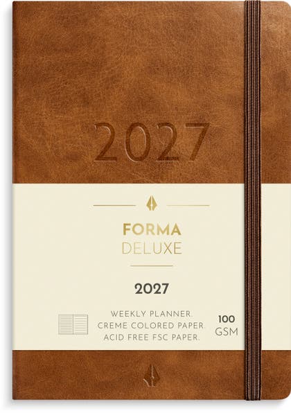 Liten Veckokalender Forma Deluxe 2027 Burde