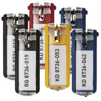 Nyckelbricka Key Clip 6-pack Mixade färger