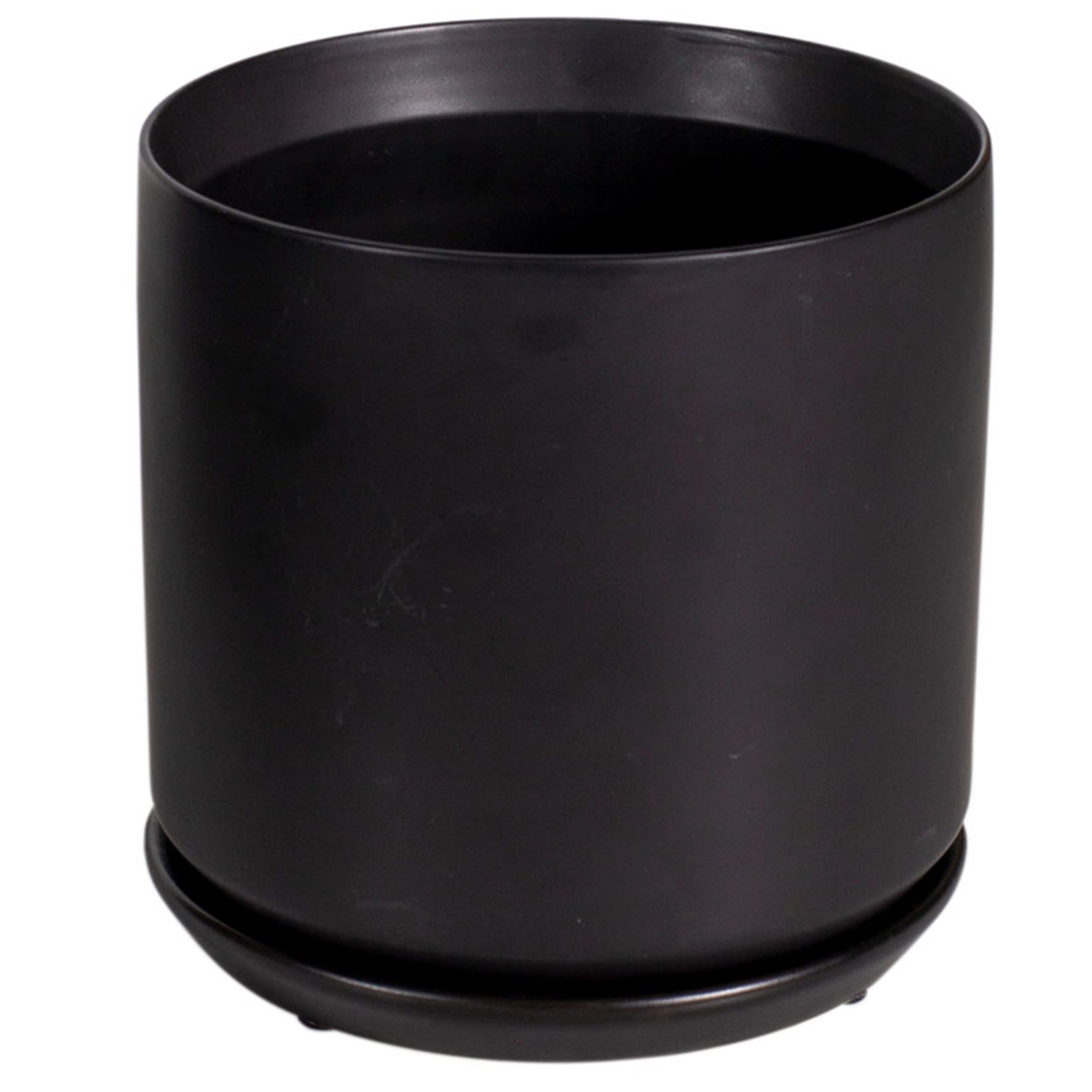 Kruka Palermo 18 cm 4 liter Svart