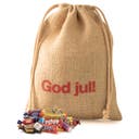 Julsäck med inslaget godis 1500 g