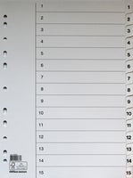 Register flikförstärkt A4 1-15