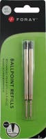 Kulspetspatron Foray svart 2 st/fp