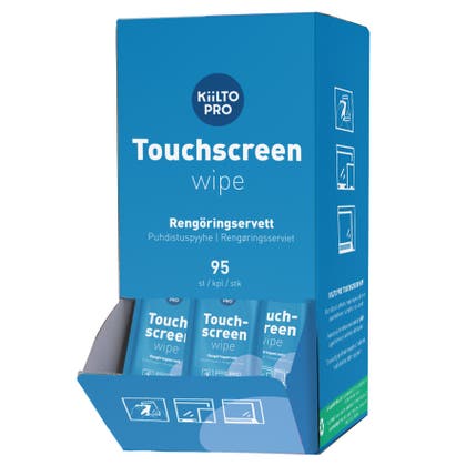 Rengöringsservett Touchscreen wipe 95-pack