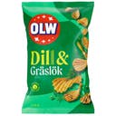 Chips OLW Dill & Gräslök 18x275 g