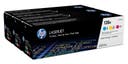 Toner HP 128A C/M/Y 3-pack